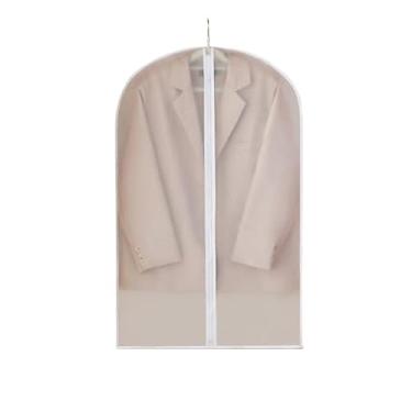 Imagem de Kit 5 Pecas Organizador Roupas Poeira Tampa Protetora Contra Capa Casaco Anti mofo Organizador(Kit5 60 * 80)