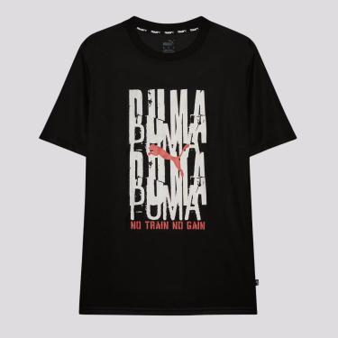 Imagem de Camiseta Puma Graphic Emblem Masculina-Masculino