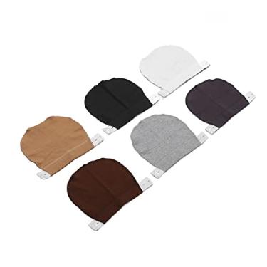 Imagem de Yinhing 6 Peças de Botão de Cintura Extensor de Calças, Kit de Conjunto de Acessórios de Fivela de Algodão Com Vários Furos para Cintura de Vestido, Mulheres Grávidas e Homens Com