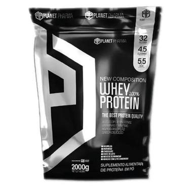 Imagem de Whey Protein 100% 2kg Planet Pharma-Unissex