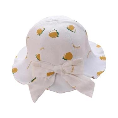Imagem de Chapéu De Pescador Multicolorido Para Crianças, Chapéu De Sol Peach Pa