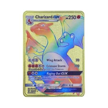 Imagem de Conjunto De Cartas Metálicas Pokémon Com 10.000 Pontos, Arceus, Chariz