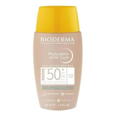 Imagem de Protetor Solar Facial Bioderma Photoderm Nude Touch FPS 50+ - Congratu