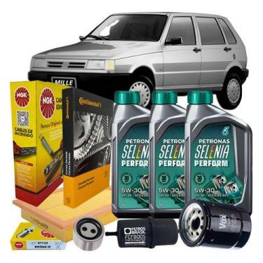 Imagem de Kit revisao fiat uno mille fire ate 2005 selenia 5w30 - PETRONAS WEGA 