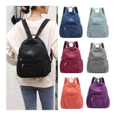 Imagem de Mochila Feminina Impermeável Tactal Passeio  Ótimo, Preto