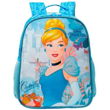 Imagem de Mochila De Costas Escolar Infantil Personagens Disney Word, Cinderella