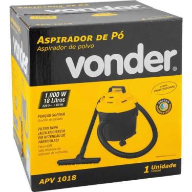 Imagem de Aspirador Pó E Líquidos 18 Litros 1000w APV1018 Vonder -, 220V