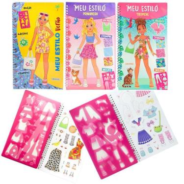 Imagem de Livro Infantil Atividade Criativa para Crianças Coleção em 4 Volumes C