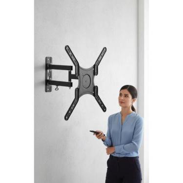 Imagem de Suporte TV Articulado 26"-65" Dupla Haste Preto - Congratulations Stor