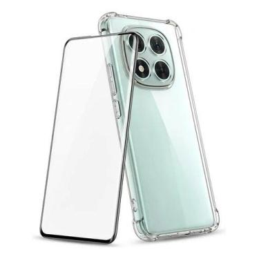 Imagem de Kit Redmi Note 15 5g Pelicula Curvada 3d + Capa Transearente - noBrand
