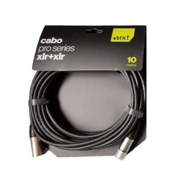 Imagem de Cabo XLR Macho Para XLR Femea Balanceado Para Microfone Mesa De Som Li