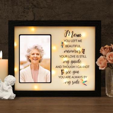 Imagem de Porta-retratos LED Shadow Box Fabuday Sympathy Memorial 4x6