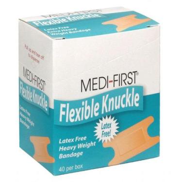 Imagem de Curativos Flexíveis para Articulação Medi-First 40 unidades 3,8 x 5,1 