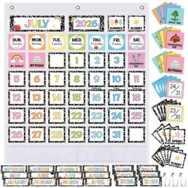 Imagem de Calendário Sinload 23,98 x 28,31 cm Multicolorido 120 Cartões