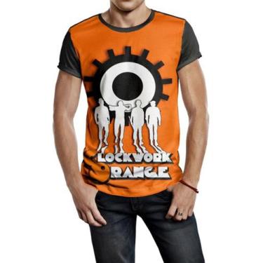 Imagem de Camiseta Masculina Laranja Mecânica Ref:320 - Smoke