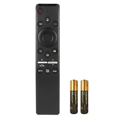 Imagem de Controle remoto com voz BN59-01312G para Samsung QLED 8K UHD TV UN49RU8000 UN55RU8000 UN65RU8000 UN75RU8000 UN82RU8000 UN85RU8000 UN85RU800 com teclas NETELIX PrimeVideo Hulu