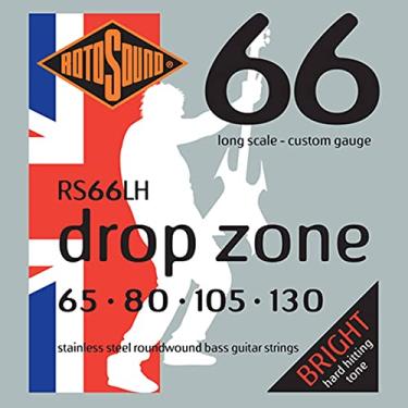 Imagem de Encordoamento Baixo Rotosound - Drop Zone - RS66LH - .065/.130