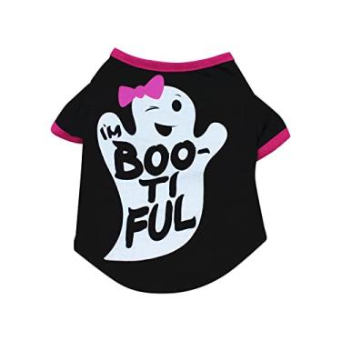 Imagem de Camiseta para animais de estimação para cães pequenos gatos casual diário regata cachorro verão primavera roupa para meninas meninos preto PP