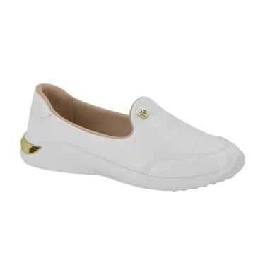 Imagem de Tênis Modare Slipper Plataforma Texturizado Branco 7374307 Cor:branco;tamanho:37