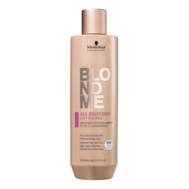 Imagem de Shampoo Blondme Light All Blondes Nutrição Schwarzkopf 300ml