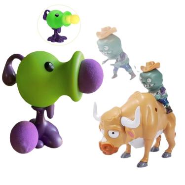 Imagem de Conjunto de presente Toy Action Figure lqippoe Plants vs Zombies 2 pvz