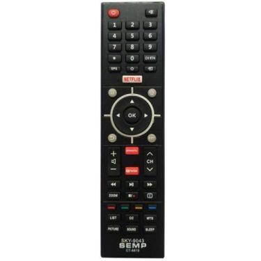 Imagem de Controle remoto tv Semp TCL ct-6810 sky-9043 - Eletrônica Castro