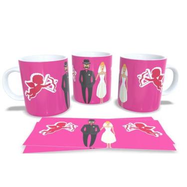 Imagem de Canecas Personalizadas Dia dos Namorados - Estampa Sublimada, Mod.159