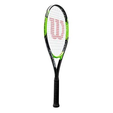Imagem de Raquete de tênis rígido Wilson WRT3014002, Strung, Advantage XL, Grip Size 2, Verde/Branco, Área do rosto, 282 cm quadrados