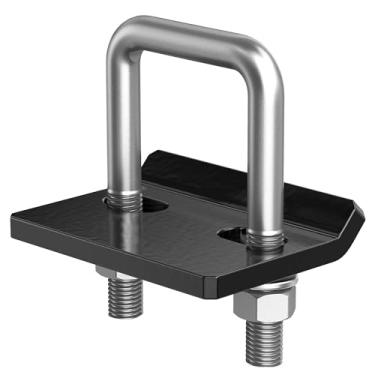 Imagem de OCTORA Acionador de engate de reboque, estabilizador de engate, braçadeira anti-chocalho resistente para engates de 5 cm, reduz o movimento da bandeja de engate, suporte de bicicleta, suporte de bola