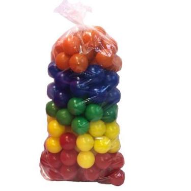 Imagem de 100 Bolinhas Coloridas para Piscina de Bolinhas Valentina Brinquedos