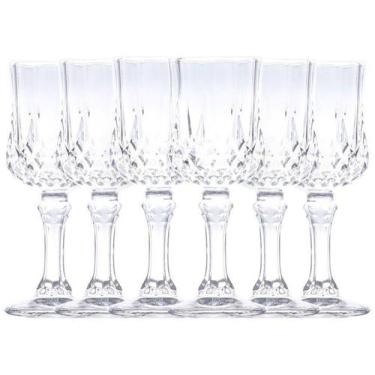 Imagem de Jogo de Taças para Licor Vidro 6 Peças  - Lyor Design Diamond 6551