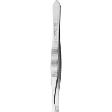 Imagem de Pinça Depilatória Classic Longa AÇO INOX Preta - Mundial