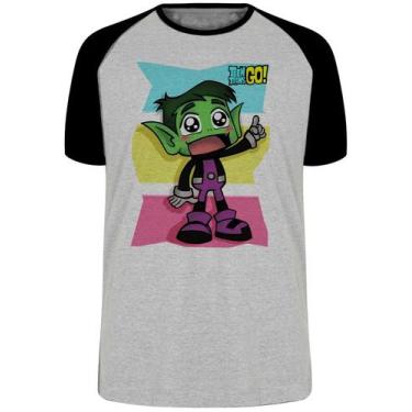 Imagem de Camiseta Mutano Jovens Titãs Blusa Plus Size extra grande adulto ou in