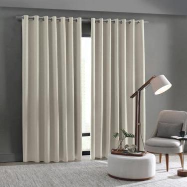 Imagem de Cortina Blackout 100% Linen 4,2 X 2,3 - Bella Janela Duna