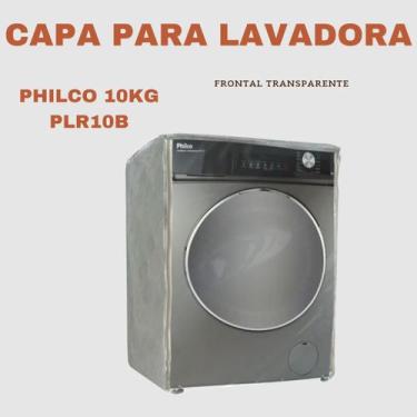Imagem de CAPA PARA LAVADORA FRONTAL PHILCO 10kg PLR10B TRANSPARENTE FLEX - Capa