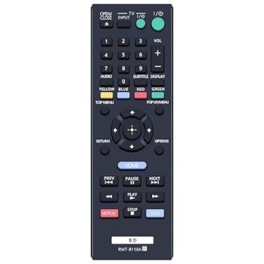 Imagem de RMT-B118A Controle remoto substituído adequado para Sony DVD/Blu-ray Player BDP-BX18 BDP-BX510 BDP-S185 BDP-S380 BDP-S390 BDP-S480 BDP-S580 BDPBX3100 BDP-S1100 BDP-BX38 BDP-BX39 BDP-BX58 BDP-BX59
