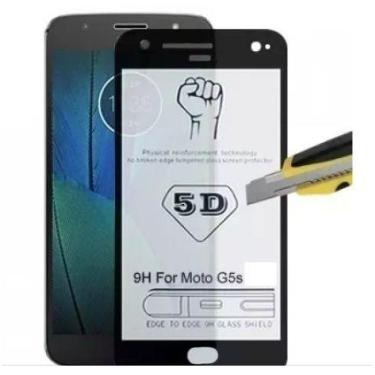 Imagem de Pelicula De Vidro 3D Para Para Moto G5S XT1792 - HRebros