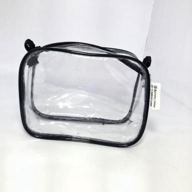 Imagem de MINI necessaire transparente para viagem - Gii Matos Makeup, Preto