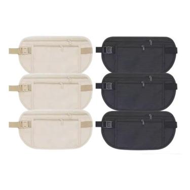 Imagem de Kit 6 Pochete Slim Corrida Esporte Ciclismo Carnaval Top - Alwy, Sorti