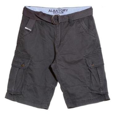 Imagem de Bermuda Aleatory KIDS Sarja Exclusive Cinza-Masculino