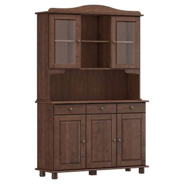 Imagem de Cristaleira Rubi 5 Portas 8925WN Café Finestra