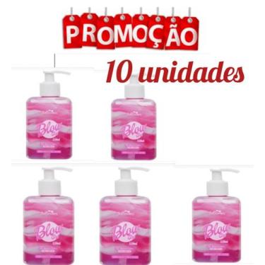 Imagem de combo com 10 Blow girl gel aromatizante para virilha morango - Hotflow