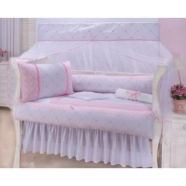 Imagem de kit de berço menina - maria enxovais, romance