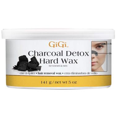 Imagem de Cera dura GiGi Charcoal Detox para depilação facial 150mL