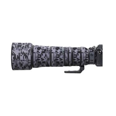 Imagem de Capa de lente para Nikon Z 180-600 mm F/5.6-6.3 VR camuflagem capa de proteção de lente de câmera (cor #camuflagem digital - à prova d'água) capa de chuva