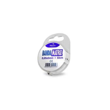Imagem de Fita Banda Matriz Maquira Metálica Inox 0,05x5x500mm