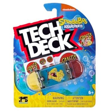 Imagem de Tech Deck VOL.18 Series 4.0 inches (101 mm) Tech Deck Fingerboard Finger Frame (Santa Cruz) SPONGEBOB 3)