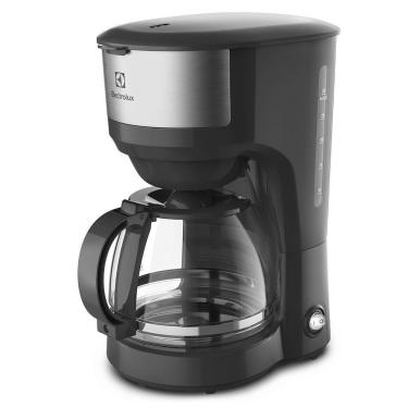 Imagem de Cafeteira Elétrica Efficient 1,2 Litros Com Filtro Removível Electrolux Preto 110v