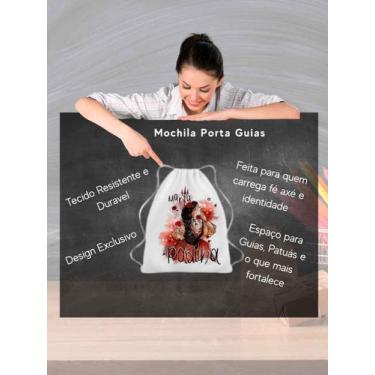 Imagem de Mochila Porta Guia Maria Padilha Umbanda e Candomblé - Lojas Áurea