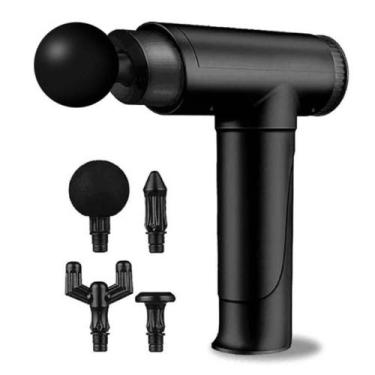 Imagem de Massageador Pistola Miofascial Profissional Massage Gun 123 Útil - Max
